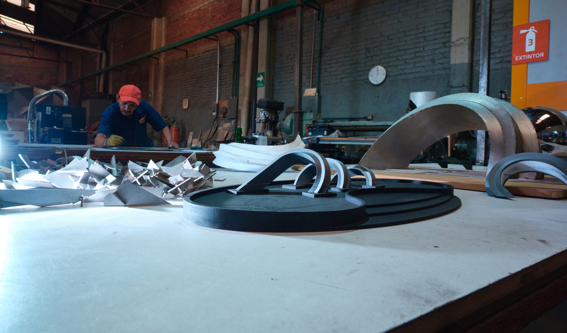Fabrication shop, build process