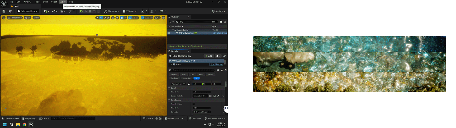 Unreal Engine generative content for Strata